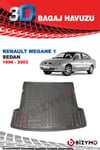 Renault Megane 1 Sedan 1996-2003 3D Bagaj Havuzu Bizymo