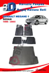 Renault Megane 1 Sedan 1996-2003 3D Havuzlu Paspas ve Bagaj Havuzu