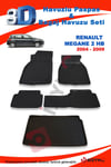 Renault Megane 2 Hb 2004-2009 Paspas Ve Bagaj Havuzu Seti