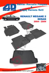 Renault Megane 2 Sedan 2004-2009 4,5D Havuzlu Paspas+ Bagaj Havuzu Set