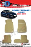 Renault Megane 3 Coupe 2009-2015 3D Bej Paspas Takımı Bizymo