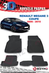 Renault Megane 3 Coupe 2009-2015 3D Paspas Takımı Bizymo