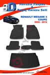 Renault Megane 3 Coupe 2009-2015 Paspas Ve Bagaj Havuzu Seti