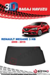 Renault Megane 3 Hb 2009-2015 3D Bagaj Havuzu Bizymo