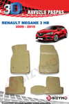 Renault Megane 3 Hb 2009-2015 3D Bej Paspas Takımı Bizymo