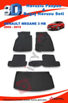 Renault Megane 3 Hb 2009-2015 Paspas Ve Bagaj Havuzu Seti
