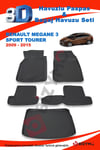Renault Megane 3 Sport Tourer 2009-2015 Paspas Ve Bagaj Havuzu Seti