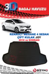Renault Megane 4 Sedan Joy Çift Kulak 2016+ Bagaj Havuzu Bizymo
