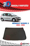 Renault Scenic 2 2004-2009 3D Bagaj Havuzu Bizymo