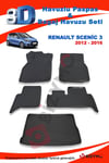 Renault Scenic 3 2012-2016 Paspas Ve Bagaj Havuzu Seti
