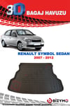 Renault Symbol Sedan 2007-2012 3D Bagaj Havuzu Bizymo