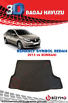 Renault Symbol Sedan 2013 Ve Sonrası 3D Bagaj Havuzu Bizymo