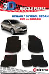 Renault Symbol Sedan 2013 Ve Sonrası 3D Paspas Takımı Bizymo