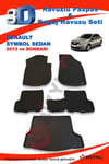 Renault Symbol Sedan 2013 Ve Sonrası Paspas Ve Bagaj Havuzu Seti