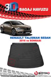 Renault Talisman Sedan 2016 Ve Sonrası 3D Bagaj Havuzu Bizymo