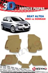 Seat Altea 2004 Ve Sonrası 3D Bej Paspas Takımı Bizymo