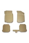 Seat Leon 1999-2005 Bej 3D Havuzlu Paspas Bizymo