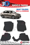 Seat Toledo Sedan 2013 Ve Sonrası 3D Paspas Takımı Bizymo