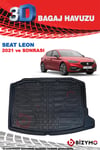 Seat Yeni Leon Hb 2021 ve Sonrası 3D Bagaj Havuzu Bizymo