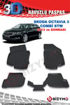 Skoda Octavia Combi Stw 2013+ 3D Havuzlu Paspas Takımı Bizymo