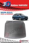 Skoda Scala 2020 ve Sonrası 3D Bagaj Havuzu Bizymo