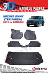 Suzuki Jimny 2019+ (Tek Parça) Paspas ve Bagaj Havuzu Seti