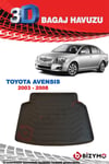 Toyota Avensis 2003-2008 3D Bagaj Havuzu Bizymo