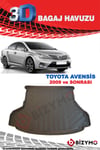Toyota Avensis 2009 Ve Sonrası 3D Bagaj Havuzu Bizymo