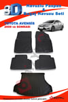 Toyota Avensis 2009 Ve Sonrası Paspas Ve Bagaj Havuzu Seti