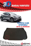 Toyota C-Hr Stepneli 2016 Ve Sonrası 3D Bagaj Havuzu Bizymo