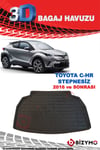 Toyota C-Hr Stepnesiz 2016 Ve Sonrası 3D Bagaj Havuzu Bizymo