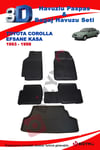 Toyota Corolla Efsane Kasa 1993-1998 Paspas ve Bagaj Havuzu Seti