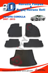 Toyota Corolla Sedan 2007-2013 Paspas Ve Bagaj Havuzu Seti