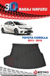 Toyota Corolla Sedan 2013-2018 3D Bagaj Havuzu Bizymo