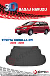 Toyota Corolla Stw 2003-2007 3D Bagaj Havuzu Bizymo