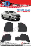 Toyota Hilux 2015 Ve Sonrası 3D Paspas Takımı Bizymo