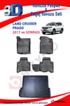 Toyota Land Cruiser Prado 7K 2009+ 3D Paspas ve Bagaj Havuzu Seti