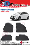Toyota Verso 2009-2013 3D Paspas Takımı Bizymo