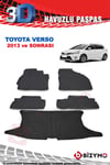 Toyota Verso 2013+ Havuzlu Paspas ve Bagaj Seti Bizymo