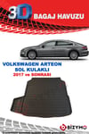 Volkswagen Arteon Sol Kulaklı 2017 Ve Sonrası 3D Bagaj Havuzu Bizymo