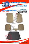 Volkswagen Bora 1999-2005 Bej Paspas ve Bagaj Havuzu Seti