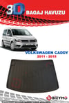 Volkswagen Caddy 2011-2015 3D Bagaj Havuzu Bizymo