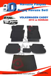 Volkswagen Caddy 2015 Ve Sonrası Paspas Ve Bagaj Havuzu Seti