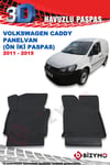 Volkswagen Caddy Panelvan 2011-2015 3D Paspas Takımı Bizymo