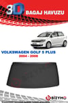 Volkswagen Golf 5 Plus 2004-2008 3D Bagaj Havuzu Bizymo