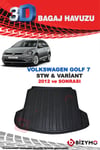 Volkswagen Golf 5 Variant Stw 2004-2008 3D Bagaj Havuzu Bizymo