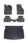 Volkswagen Golf 8 (Manuel Vites) 3D Paspas ve (Üst) Bagaj Seti Bizymo