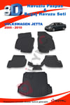 Volkswagen Jetta 2005-2010 Paspas Ve Bagaj Havuzu Seti