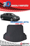 Volkswagen Jetta 2005-2011 3D Bagaj Havuzu Bizymo