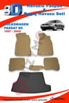 Volkswagen Passat B5 1997-2005 Bej Paspas ve Bagaj Havuzu Seti